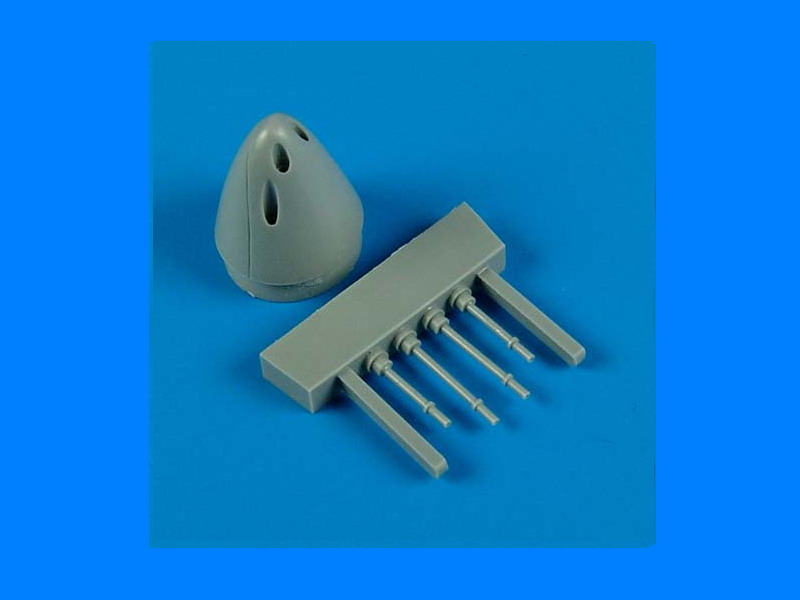 QB72393 F9F-2 Panther correct nose & gun barrels 1/72